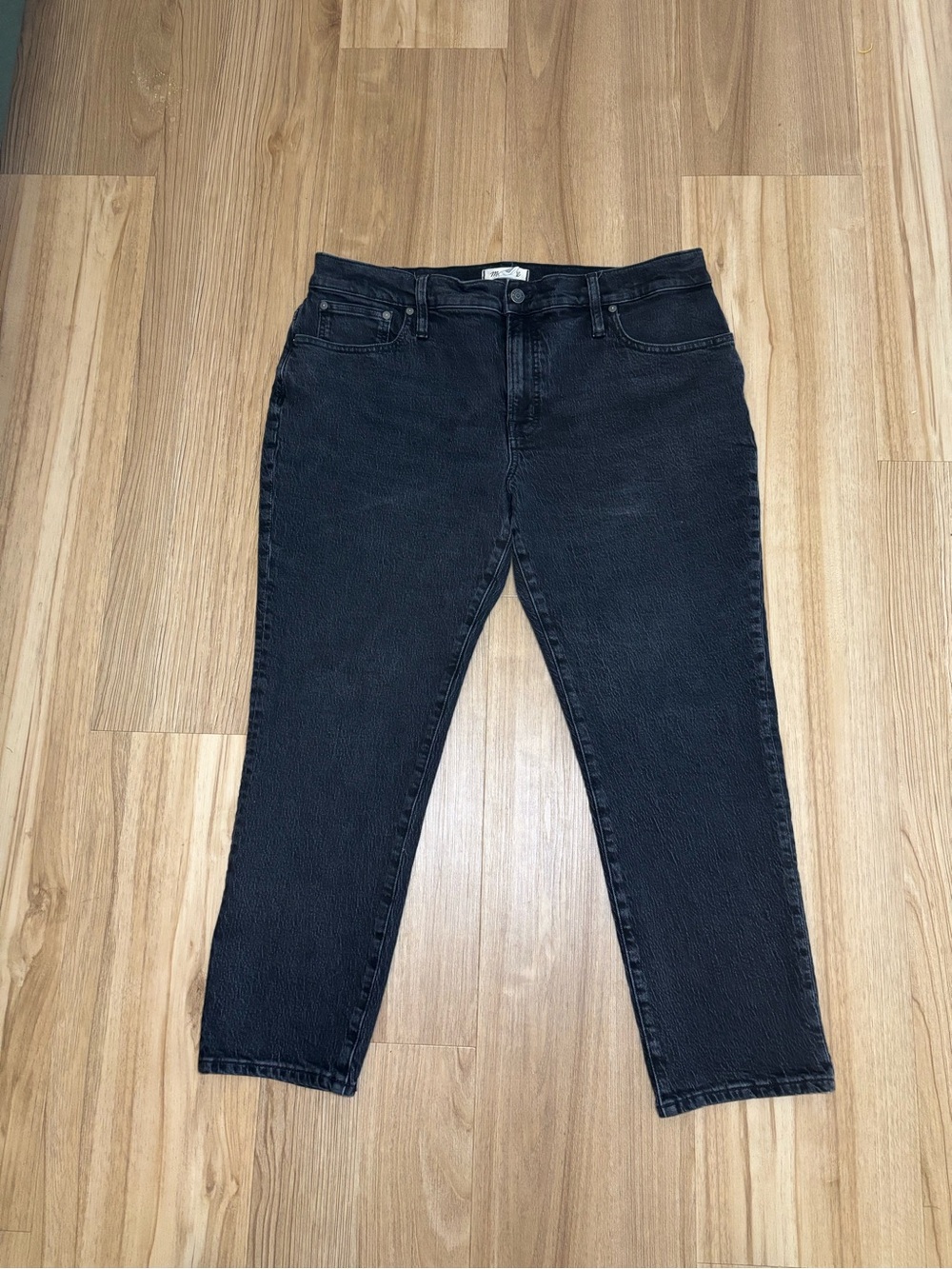 Madewell Black Slim Straight Men's Jeans